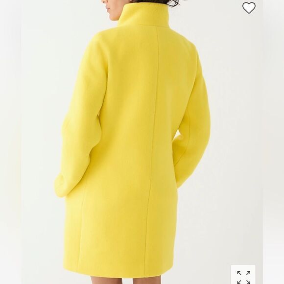 J. Crew New cocoon coat in Italian stadium-cloth - Picture 3 of 8